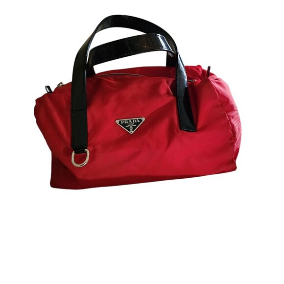 Vintage PRADA Nylon Small Satchel Bag - Picture 4 of 15